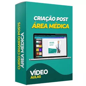 Imagem de capa para o Curso online Criação de Post Área Médica