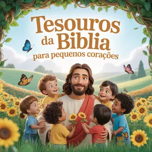 Imagem de capa para o Curso online Jornada com Jesus - Tesouros da Bíblia para Pequenos Corações.