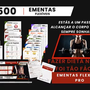 Imagem de capa para o Curso online Ementas Flexíveis PRO com 500 opções de ementas