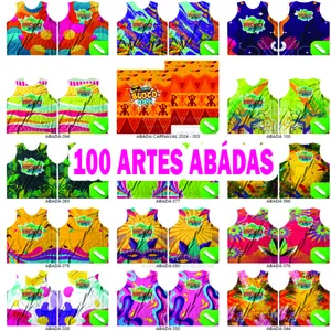 Imagem de capa para o Ebook Pack Artes Abadás Modelos 2026 Editáveis Carnaval