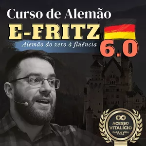 Imagem de capa para o Curso online Curso de Alemão E-Fritz 6.0 + Todos os Cursos do Professor + Acesso Vitalício