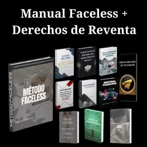 Imagen de portada para Curso online Manual Faceless + Derechos de Reventa.