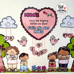 Imagem de capa para o Ebook Painel Dia das Mães - Educação Infantil