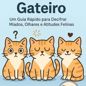 Imagem de capa para o Ebook Guia do Gateiro - Entenda seu gato de verdade!