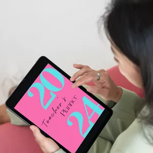 Imagen de portada para Ebook Plantilla de agenda para Profesores