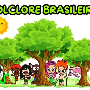 Imagem de capa para o Ebook Painel Folclore Brasileiro 