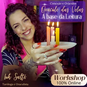 Imagem de capa para o Curso online Oráculo das Velas - A Base da Leitura