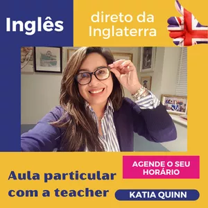Imagem de capa para o Curso online Inglês com a Teacher Katia Quinn