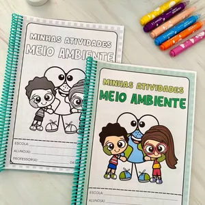Imagem de capa para o Ebook ATIVIDADES MEIO AMBIENTE 