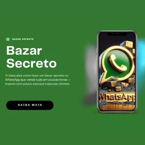 Imagem de capa para o Curso online Bazar Secreto No Grupo de Pressão