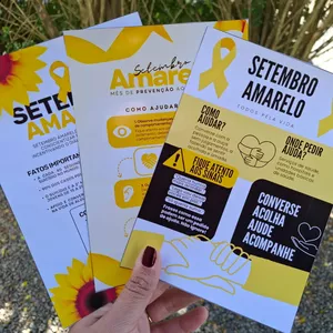 Imagem de capa para o Ebook FOLDERS INFORMATIVOS – SETEMBRO AMARELO