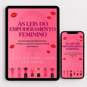 Imagem de capa para o Ebook As leis do Empoderamento Feminino 