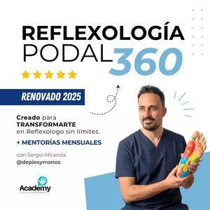 Imagen de portada para Curso online Reflexología Podal 360º con Sergio Miranda