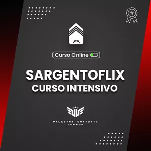 Imagem de capa para o Curso online SARGENTOFLIX - Curso Intensivo para Sargento PM-SP (2024)