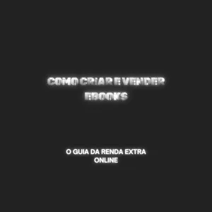Imagem de capa para o Ebook COMO CRIAR E VENDER EBOOKS