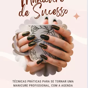 Imagem de capa para o Ebook Manicure de Sucesso!