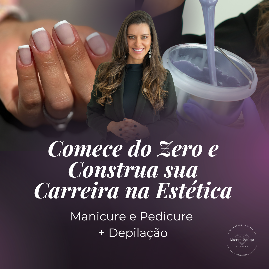 Imagem do curso MasterPiece Total Nails + Body Care (MANICURE E PEDICURE + DEPILAÇÃO): Construa sua Carreira na Estética + CERTIFICADO