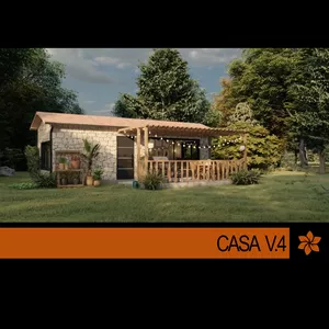 Imagem de capa para o Ebook Projeto Casa de Campo - Modelo V4