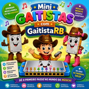 Imagem do curso Mini Gaitistas com GaitistaRB