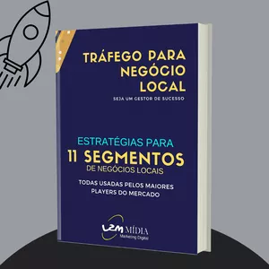 Imagem de capa para o Ebook Estratégias de Tráfego Para Negócios Locais