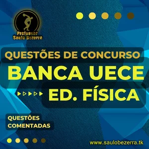 Imagem de capa para o Ebook UECE: Questões comentadas de Educação Física
