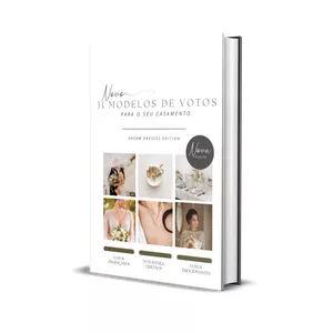 Imagem de capa para o Ebook 31 MODELOS DE VOTOS PARA CASAMENTO