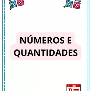 Imagem de capa para o Ebook Números e quantidades 