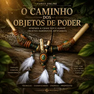 Imagem do curso O CAMINHO DOS OBJETOS DE PODER - Curso de Tepi e Kuripê