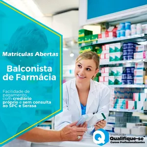 Imagem do curso Balconista de Farmácia