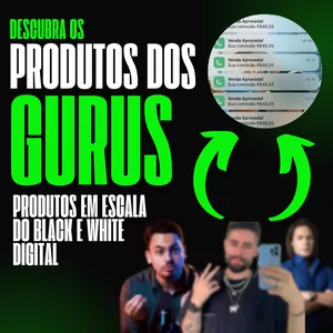 Imagem de capa para o Ebook 💸 DESCUBRA O PRODUTO DOS GURUS 🔍