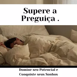 Imagem de capa para o Ebook Supere a Preguiça 