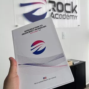 Imagem de capa para o Curso online Material de inglês Rock Academy 4.0