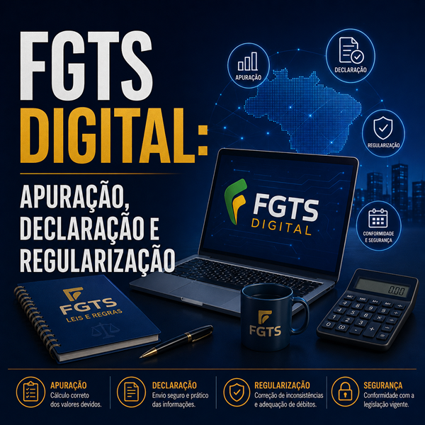 FGTS DIGITAL: APURAÇÃO, DECLARAÇÃO E REGULARIZAÇÃO - GRAVADO - 21/08/2026>