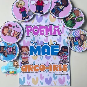 Imagem de capa para o Ebook LUVA MÃE ARCO-ÍRIS 