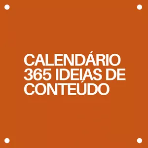 Imagem de capa para o Curso online Calendário 365 dias/ideias de conteúdo