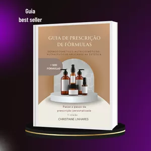 Imagem de capa para o Ebook (C) Guia de Prescrição: Nutracêuticos, Nutricosméticos e Dermocosméticos aplicados na Estética