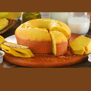 Imagem de capa para o Ebook Receitas deliciosas de bolo de fubá