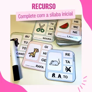 Imagem de capa para o Curso online Complete com a sílaba inicial 