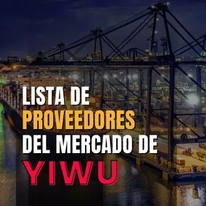 Imagen de portada para Ebook LISTA DE PROVEEDORES DEL MERCADO DE YIWU
