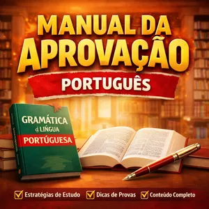 Imagem de capa para o Curso online Manual da Aprovação - Português