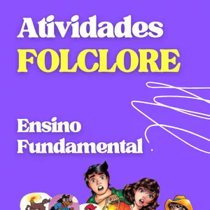 Imagem de capa para o Ebook Atividades Folclore Ensino Fundamental
