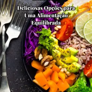 Imagem de capa para o Ebook 7 Receitas para Emagrecer de Forma Saudável: Deliciosas Opções para Uma Alimentação Equilibrada