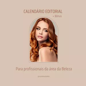Imagem principal do produto Calendário Editorial Beleza