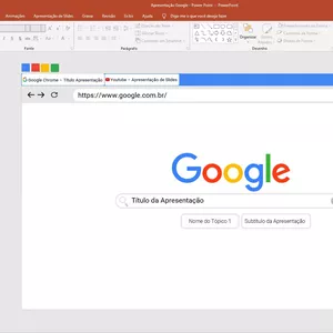 Imagem de capa para o Ebook Power Point, Google - Apresentação de Slides - (Tema/Layout)