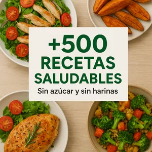 Imagen de portada para Ebook +500 Recetas Saludables