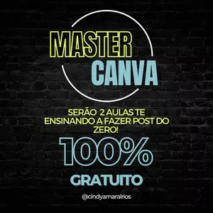 Imagem de capa para o Curso online Master Canva