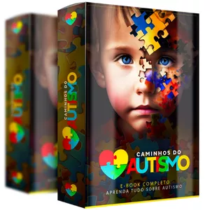 Imagem de capa para o Ebook Caminhos do Autismo - Tudo que você precisa saber sobre o TEA