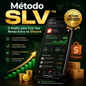 Imagem de Método SLV™ - O Atalho para Criar Sua Renda Extra na Shopee criado por Central de Oportunidades Market Digital na hotmart