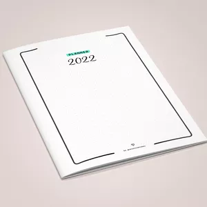 Imagem de capa para o Ebook Planner Digital  2022 by Carol Tibau