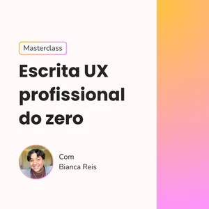 Imagem de capa para o Curso online Escrita UX profissional do zero
